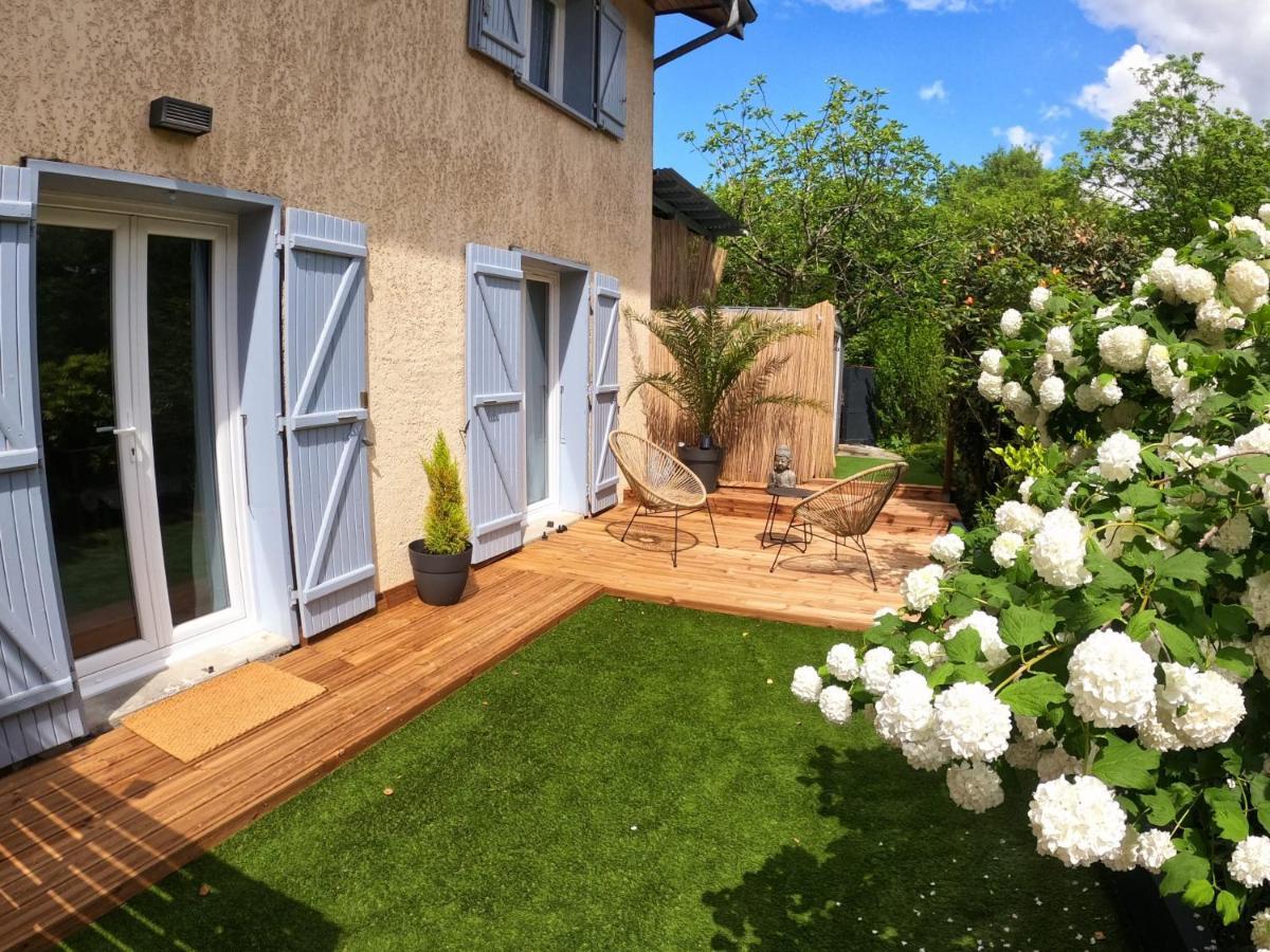Refuge Des Myosotis - Proche Chambery - Jardin - Calme - Cosy Lejlighed Barberaz Eksteriør billede