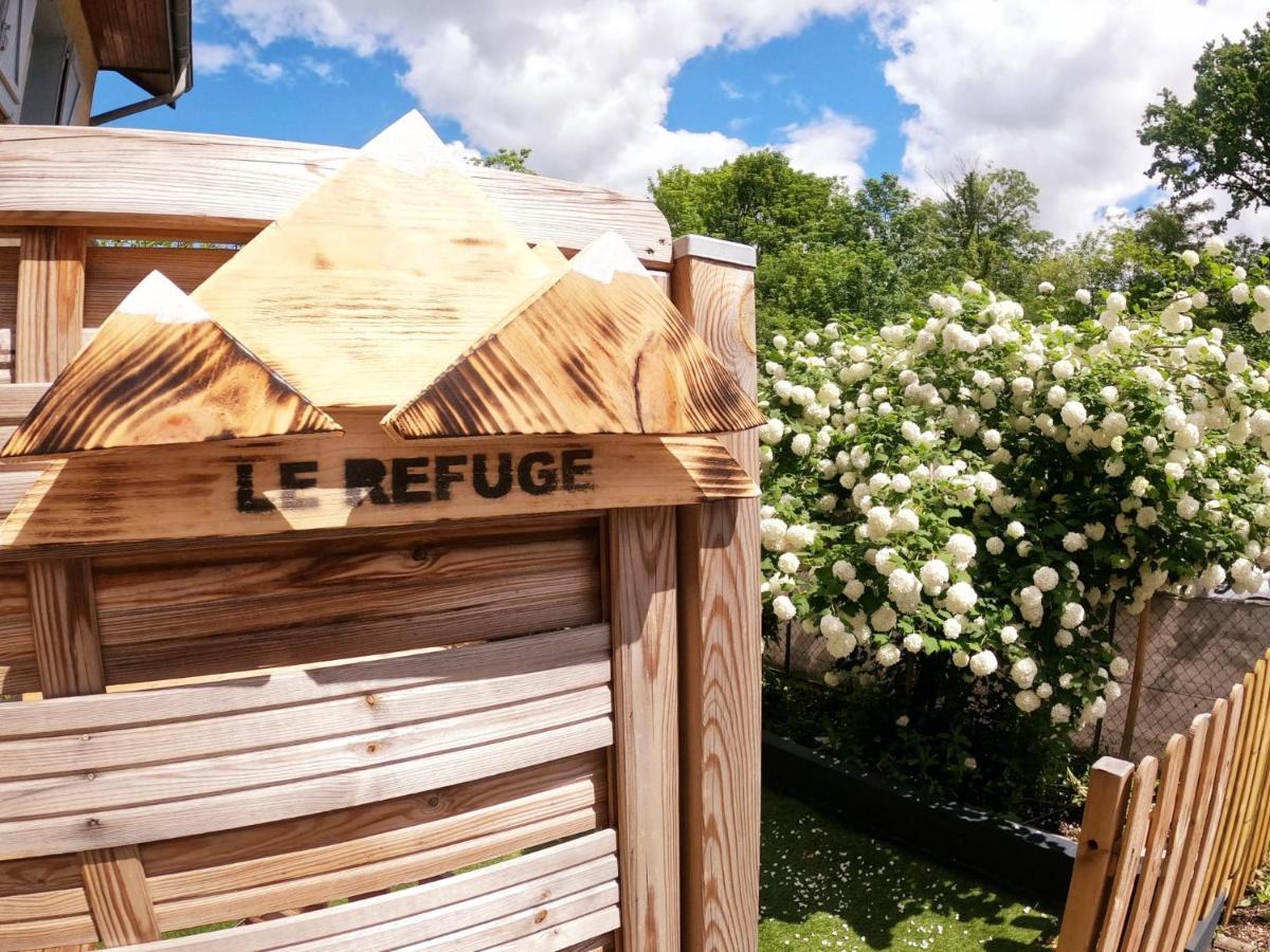 Refuge Des Myosotis - Proche Chambery - Jardin - Calme - Cosy Lejlighed Barberaz Eksteriør billede